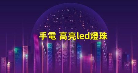 手電 高亮led燈珠